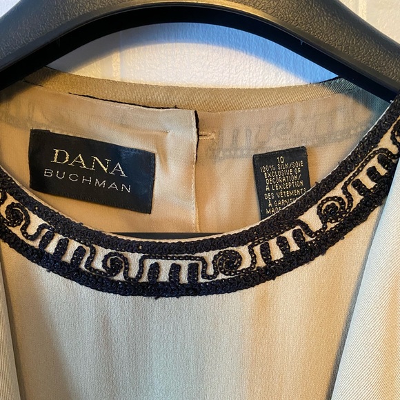 Blazer and Blouse set size 10 in black and cream - Picture 2 of 4